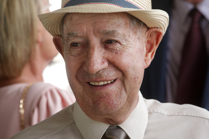 Trainer Cliff Goss. - Photo: Trish Dunell