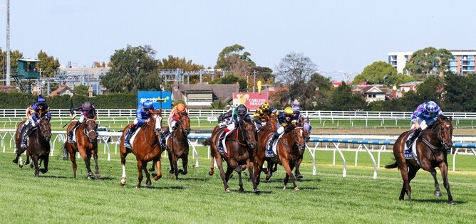 Star mare Pride Of Jenni gaps the field in the All-Star Mile (1600m) - Photo: Bruno Cannatelli