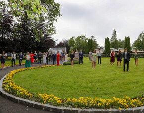 Scholarship recipients graduate from Irish National Stud