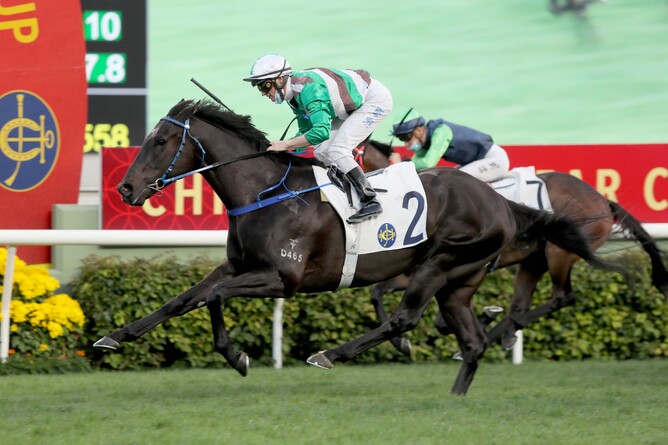 Super Football will be out to continue his winning form on Sunday. - Photo: HKJC