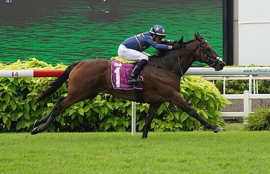 Lim's Kosciuszko (Marc Lerner) is unstoppable in the Group 1 Kranji Mile. - Photo: STC