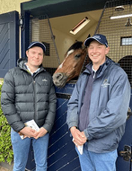 Nathan Trumper, Lachie Pethica and Galileo.