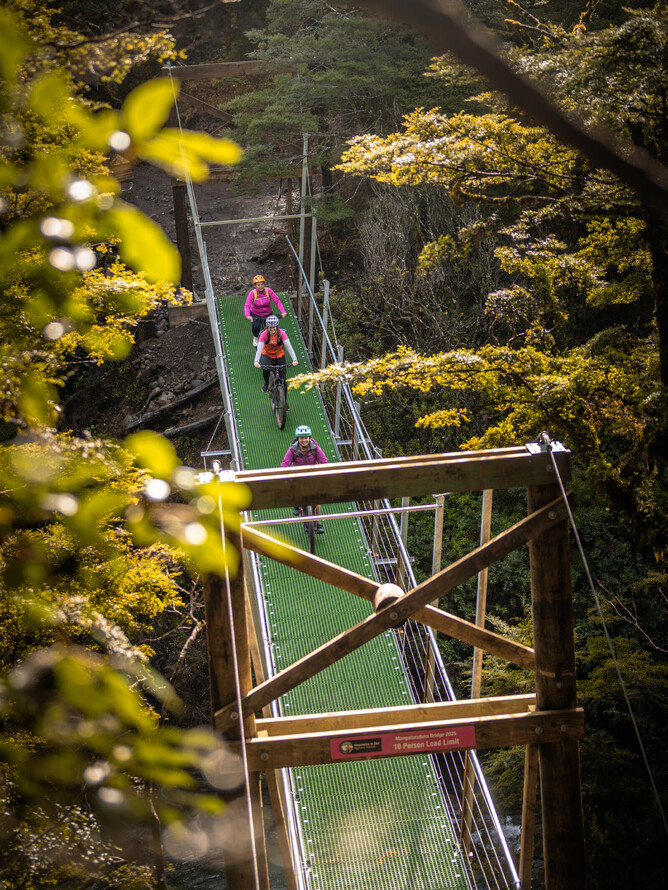 Mangaturuturu Bridge | Te Hangaruru | Mountains to Sea