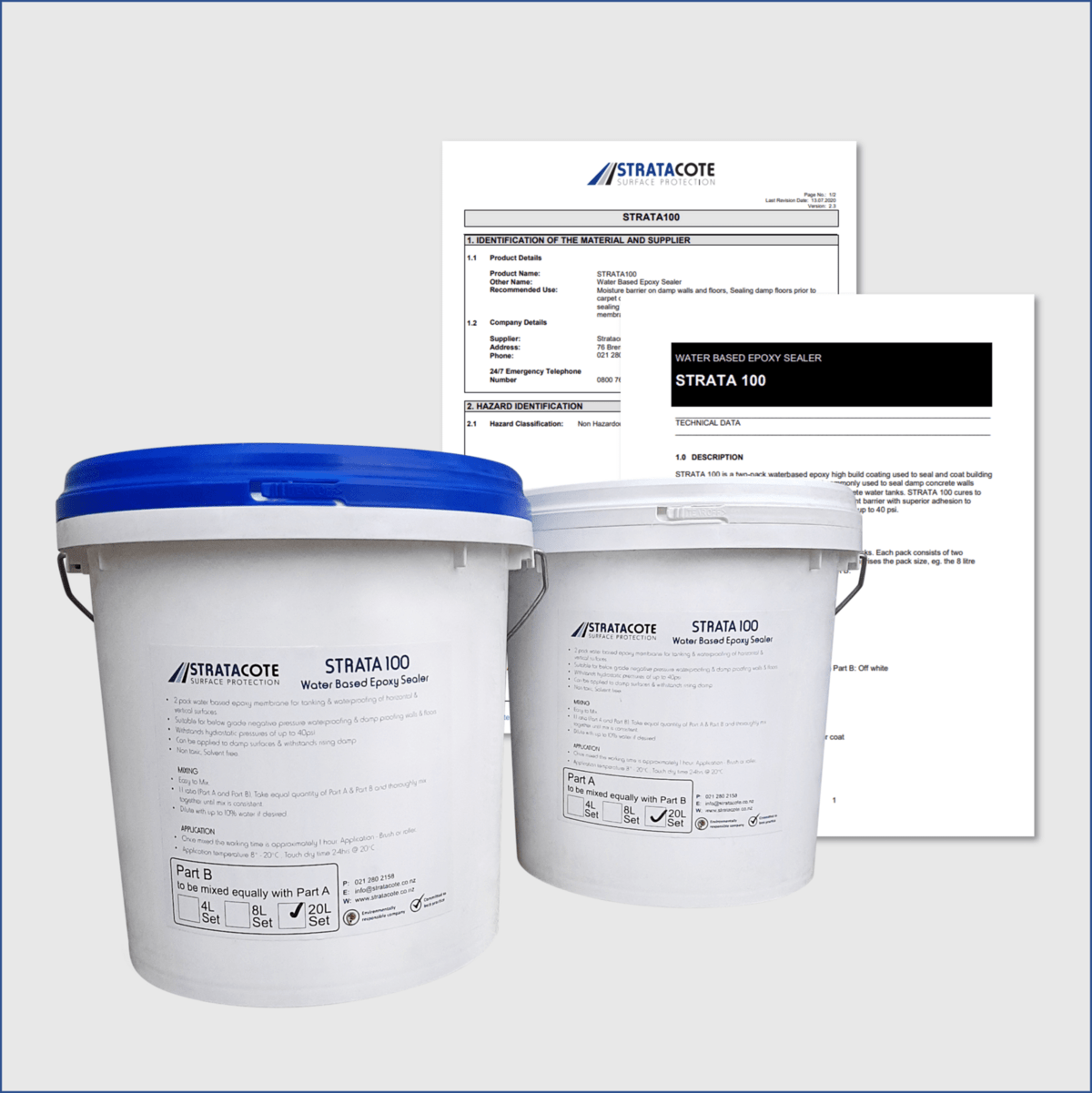 Stratacote | Strata100 SDS & Data Sheet