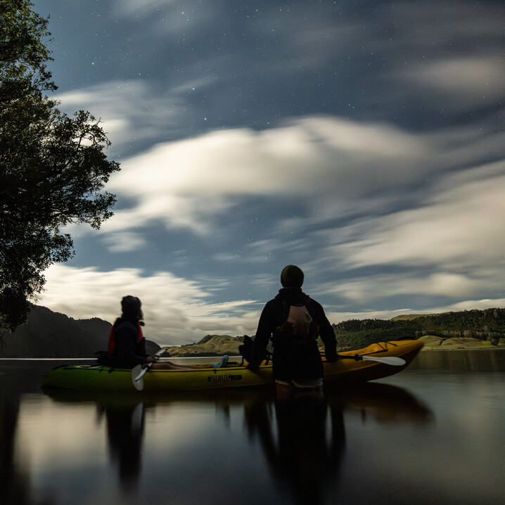 Star Gazing on New Zealand Glow Worm Tour
