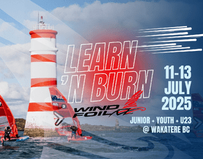 Learn &#039;N Burn on a Windfoil