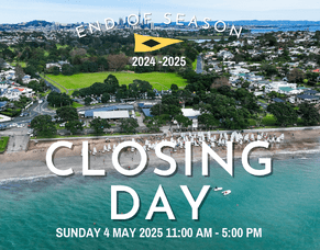 2025 Closing Day: End of Sept-May Club Programme