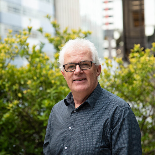 Vaughan Renner, Senior Consultant at Westlake Governance, part of GGA, standing outdoors in a professional setting