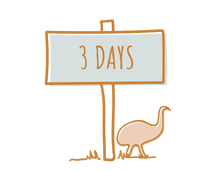 Over 3yrs - 3 days per week fees