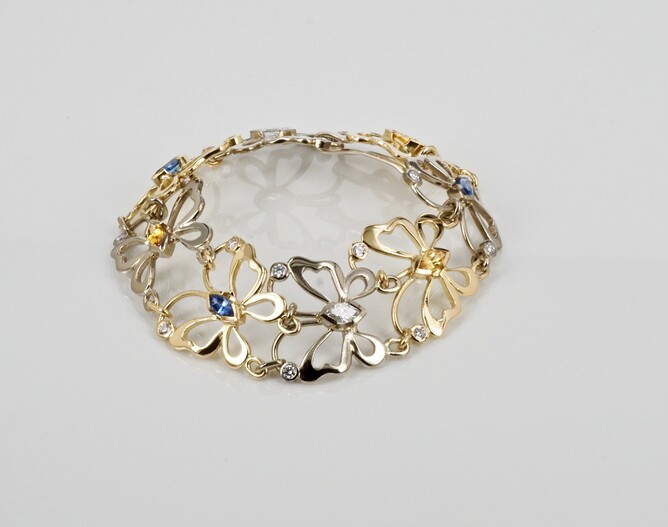 handmade butterfly bracelet New Zealand