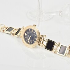 Versace watch with a handmade watch strap