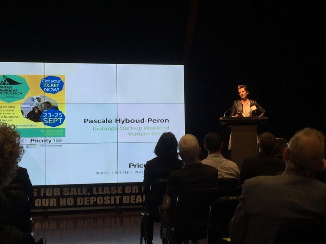 Pascale Hyboud-Peron, Venture Centre Co-founder, PriorityOne AGM 2016