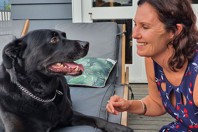 Kat Stephenson from Dogs Are Us.