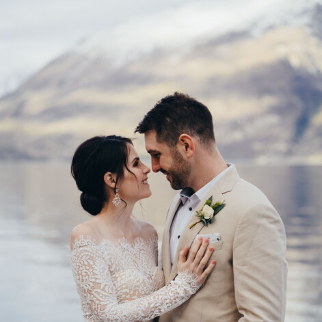 Bridal hair and makeup by Georgie in Queenstown.