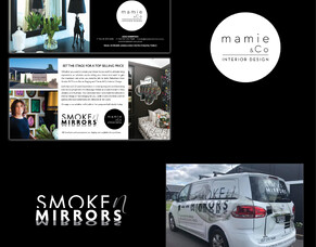 Smoke N Mirrors / Mamie &amp; Co Interior Design