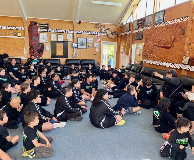 Powhiri at Waikawa Marae with Te På Wånanga | Renwick School