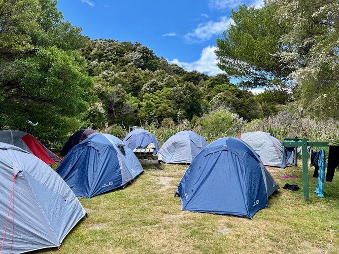 Tent city at Anchorage