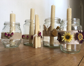 Make Rolled Candles Over The School Holidays!