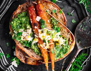 Carrot Leaves Pesto