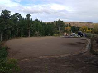 landscaping and earth pile clearing 