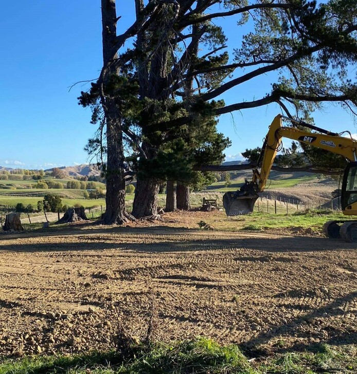 Clearing house site, section tidy-up in Havelock North, landscaping in Havelock North, earthmoving in Havelock North