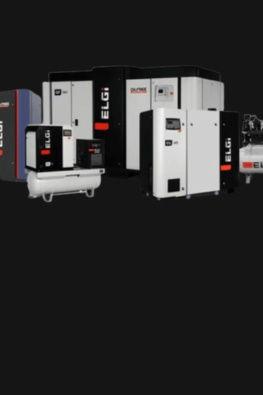 Reliable air compressor solutions, including Elgi Compressors, expert servicing and industrial options