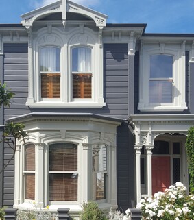 Exterior painting and restoration of a stately character home