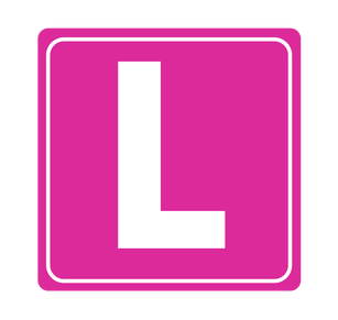 Learner Licence L Plate Icon