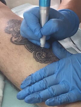 COSMETIC BODY ART TATTOO