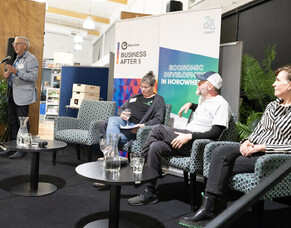 Local Food Producers speak at Electra BA5