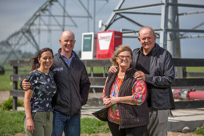 Ted and Sue Rollinson Zimmatic Sustainable Irrigation Awards