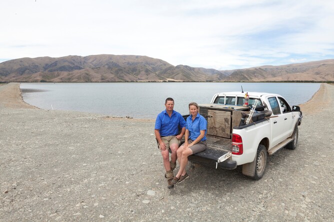 Richard and Annabelle Subtil ; Zimmatic;Trailblazer Irrigation Awards; ;Trailblazer Sustainable Irrigation Awards