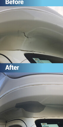 Check out our work | Before & after. | Fibreglass Solutions