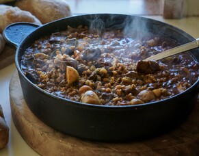 Beef and Pearl Barley Stew