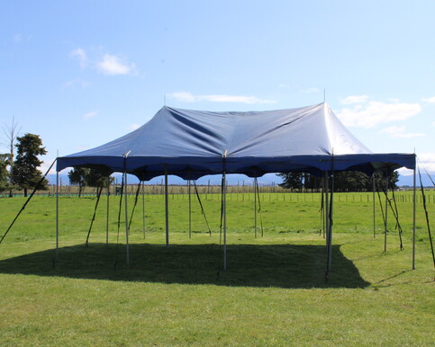 DIY party tent