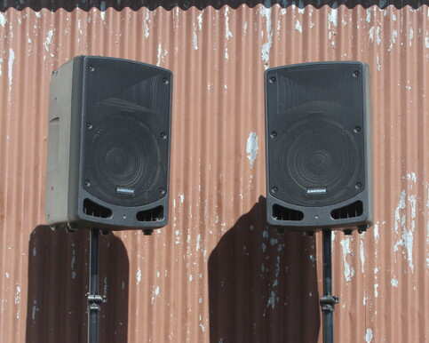 large sound system