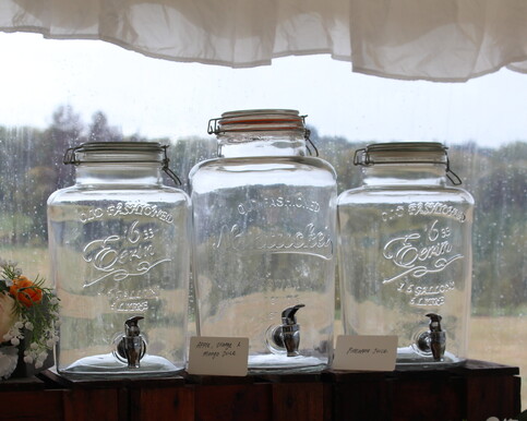 vintage style drinks dispenser