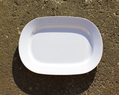 oval melamine platter