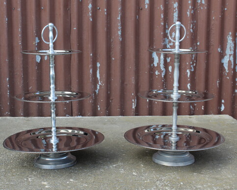 3 tiered cake stands