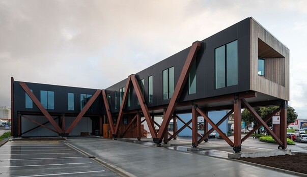 Timber in the Spotlight - the Lumberbank HQ by Leisurecom Homes