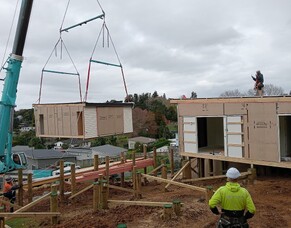 New Leisurecom Build Down on Piles