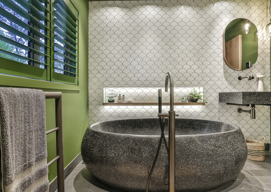 Bathroom Design Natalie Du Bois / Photographer Jamie Cobel