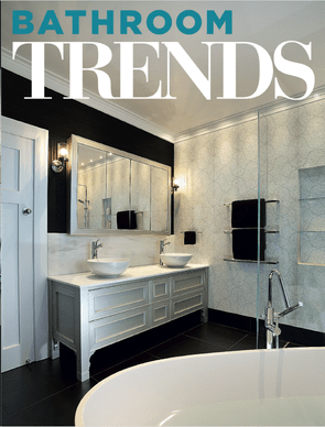 2014 Front cover of Bathroom Trends Magazine