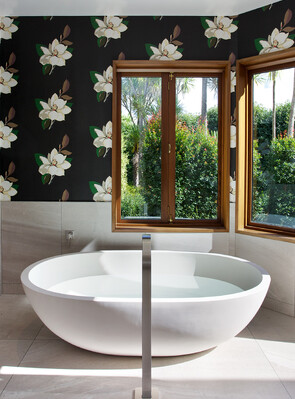 Bathroom by Natalie Du Bois / Photographer Kallan Mac Leod