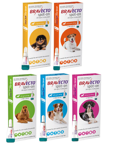 Bravecto Spot-On For Dogs