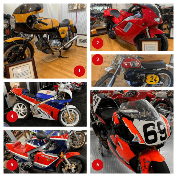 1 - 2 Solvang collection | 3 Steve McQueen's Husky | 4 - 6 Iconic collections | 6 Nicky Hayden’s