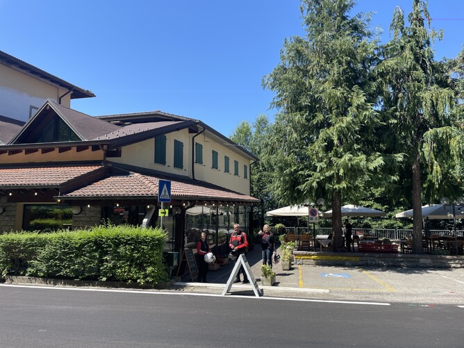 Gamberini restaurant for lunch