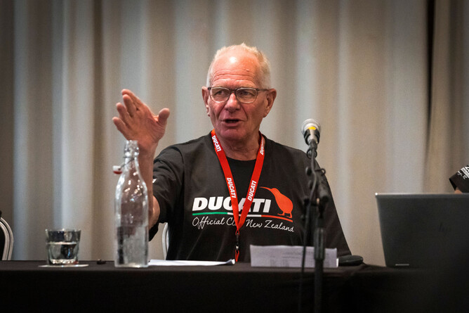 John chairing DOCNZ AGM📸 Aaron Staples