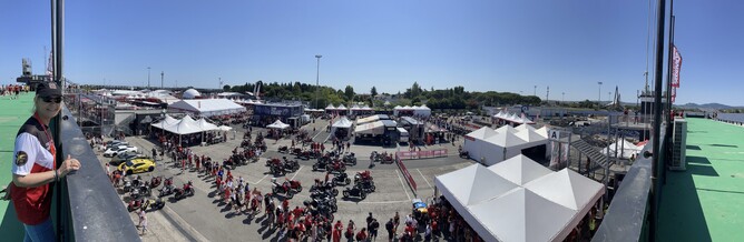 People and bikes EVERYWHERE!