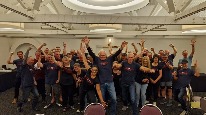 Shenanigans on the last night of Turismo